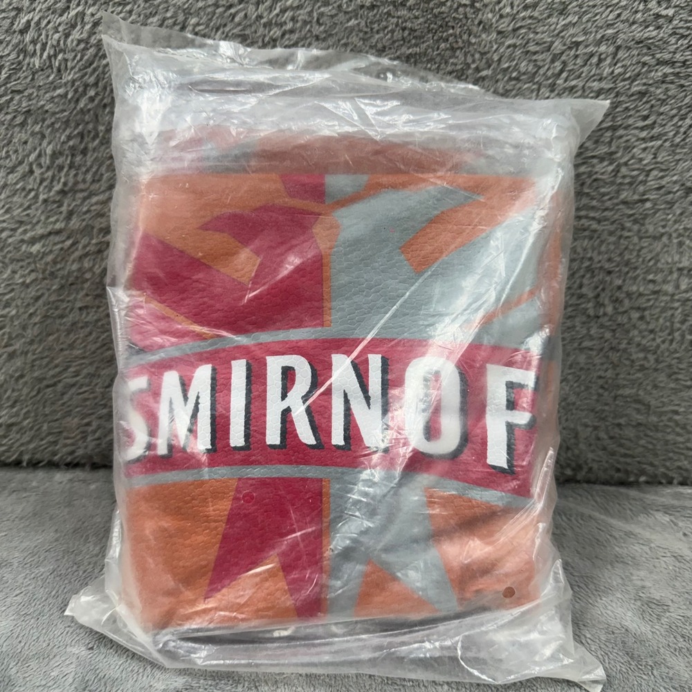 Smirnoff Inflatable Basketball Bar‎ Decor Red White Blue NEW 2004 Promo Vintage